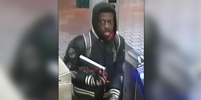 NYPD Crimestoppers released a surveillance photo of a man wanted for an alleged assault on a subway Friday morning.