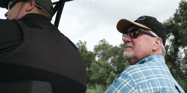 Colorado Senate candidate Joe O'Dea visits the southern border in Texas.