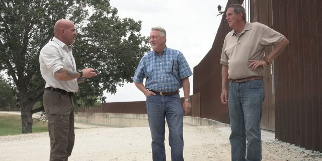 Colorado Senate candidate Joe O'Dea visits the southern border in Texas.