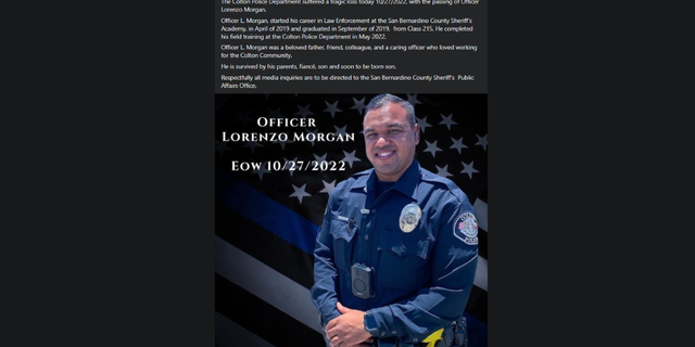 California police officer killed in accidental shooting: ‘A tragic loss ...