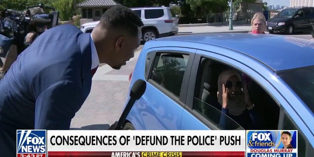 Fox News' Gianno Caldwell tried to ask Rep. Ilhan Omar about America's crime crisis