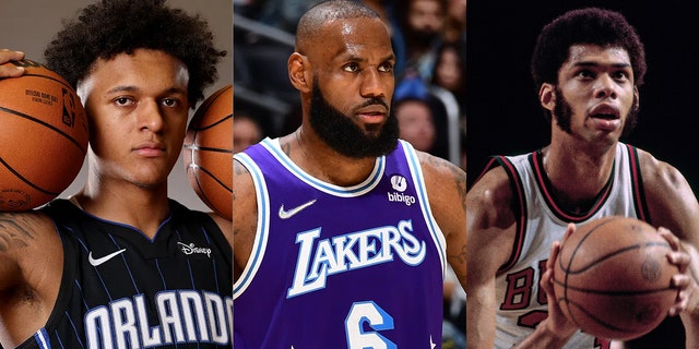 Orlando Magic rookie Paolo Banchero joined LeBron James and Kareem Abdul-Jabbar as the only No. 1 draft picks to finish an NBA debut with 25 points, five rebounds and five assists.