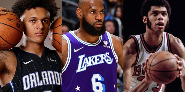 Orlando Magic rookie Paolo Banchero joined LeBron James and Kareem Abdul-Jabbar as the only No. 1 draft picks to finish an NBA debut with 25 points, five rebounds and five assists