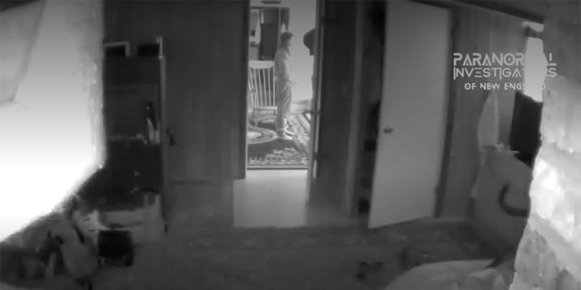 The PI-NE team said that the figure shown in this video — captured by the homeowner — is actually an apparition.