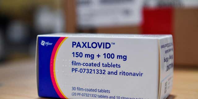 Paxlovid, pictured above at Misericordia hospital in Grosseto, Italy, February 8, 2022, is an antiviral COVID medication made by Pfizer, designed to be taken after infection.