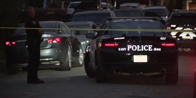 Fort Worth police said a man was killed at a home after he pointed a gun at an officer Sunday night.