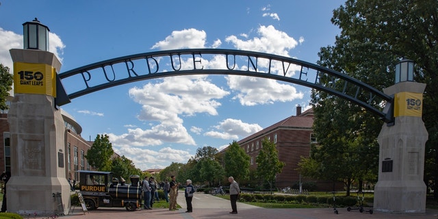 General view of the campus of Purdue Boilermakers on Oct. 20, 2018 in West Lafayette, Indiana.