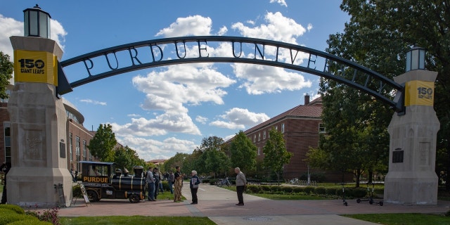 General view of the campus of Purdue Boilermakers on Oct. 20, 2018 in West Lafayette, Indiana.