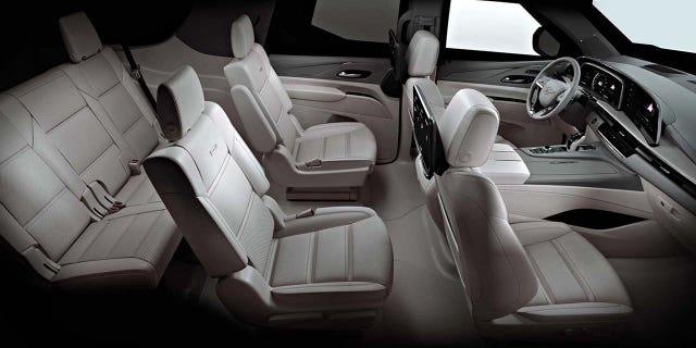 The standard interior is mostly identical to the Cadillac's.