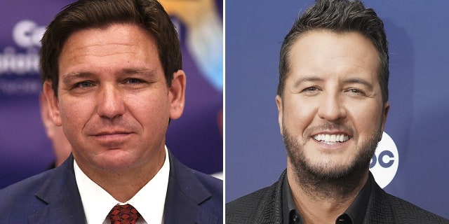 Luke Bryan brought out Florida's Governor Ron DeSantis at his concert in Jacksonville and people were not pleased on Twitter.