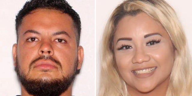 Oscar Salazar, 31, stabbed his wife, 26-year-old Byanca Cruz, to death Monday night before slashing his own throat in front of their three children, authorities said.