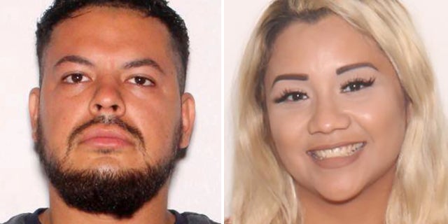 Oscar Salazar, 31, stabbed his wife, 26-year-old Byanca Cruz, to death Monday night before slashing his own throat in front of their three children, authorities said.