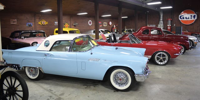 George Shinn owns over 100 cars.