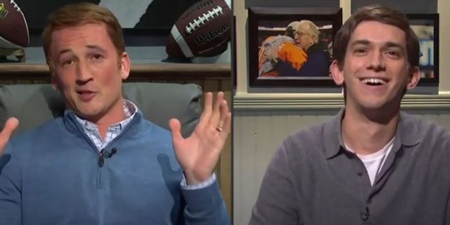 Miles Teller as Peyton Manning on the "Saturday Night Live" season opener on Oct. 1.