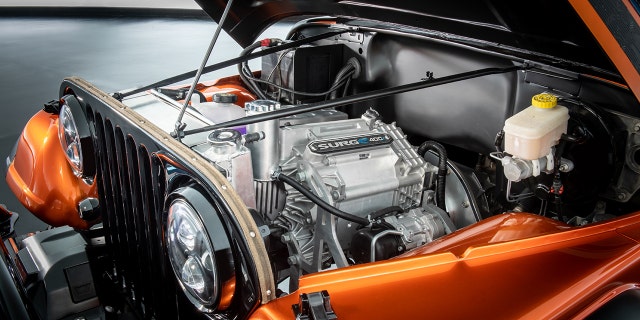 O Surge possui um motor elétrico de 268 cv.