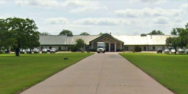 A Google Earth image shows the entrance to the Solidago Health and Rehabilitation, formerly known as The Resort at Texas City.