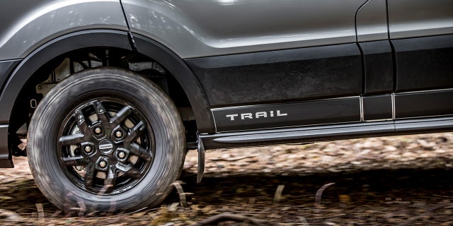 The Transit Trail features an all-wheel-drive system and increased ground clearance.