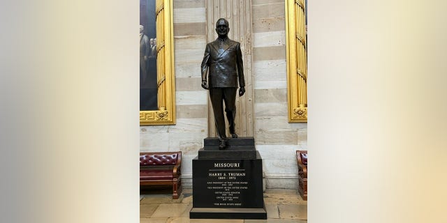 Statue of President Harry Truman in the United States Capitol