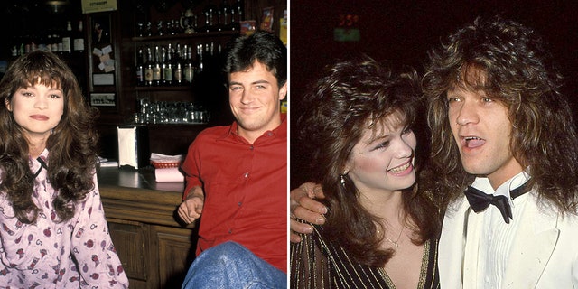 In his new book, Matthew Perry writes how he pined for his co-star Valerie Bertnelli, although she was married to Eddie Van Halen.