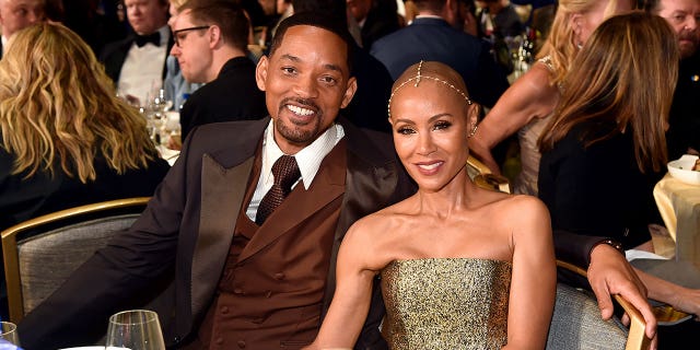 Will Smith, left, and Jada Pinkett Smith.