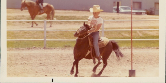 O'Dea said he grew up an avid horseback rider.