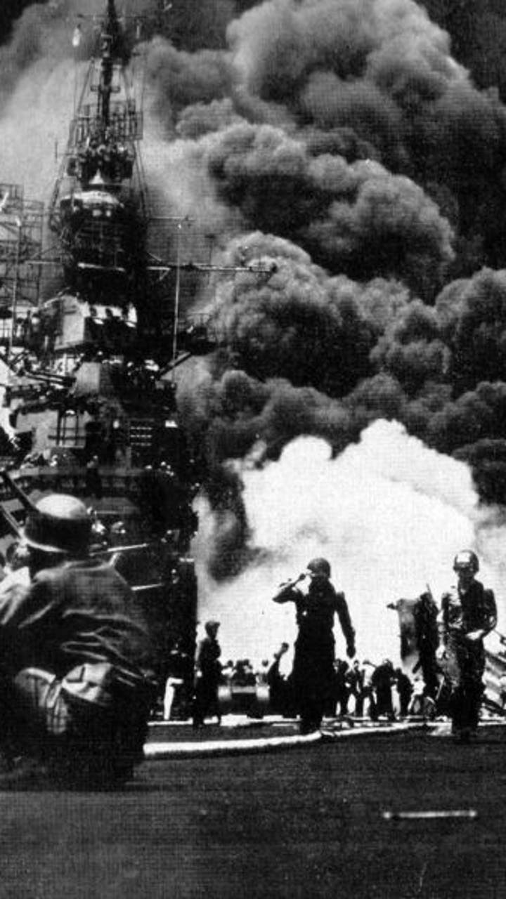 On this day in history, October 25, 1944, first kamikaze