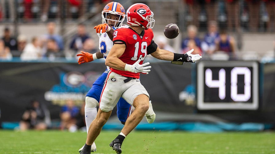 Georgia\'s Brock Bowers scores improbable 73-yard touchdown after hauling in  juggling catch | Fox News