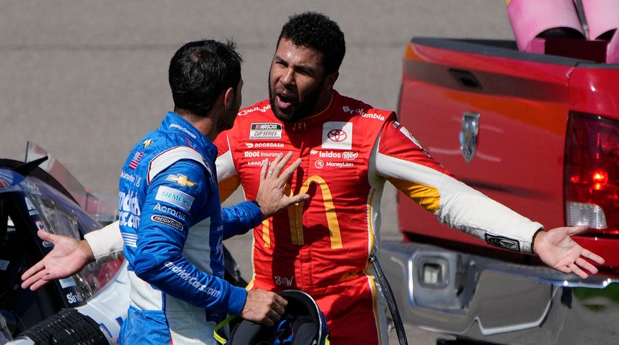 Bubba Wallace Has Tense Exchange With NASCAR Reporter After Crash ...