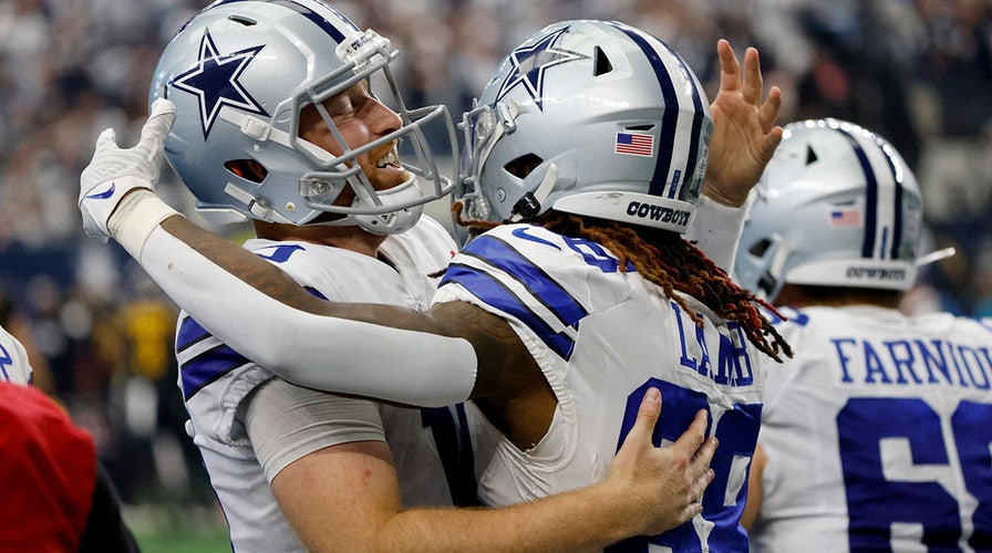 Cooper Rush leads Cowboys to 3rd straight win, gets big boost from defense