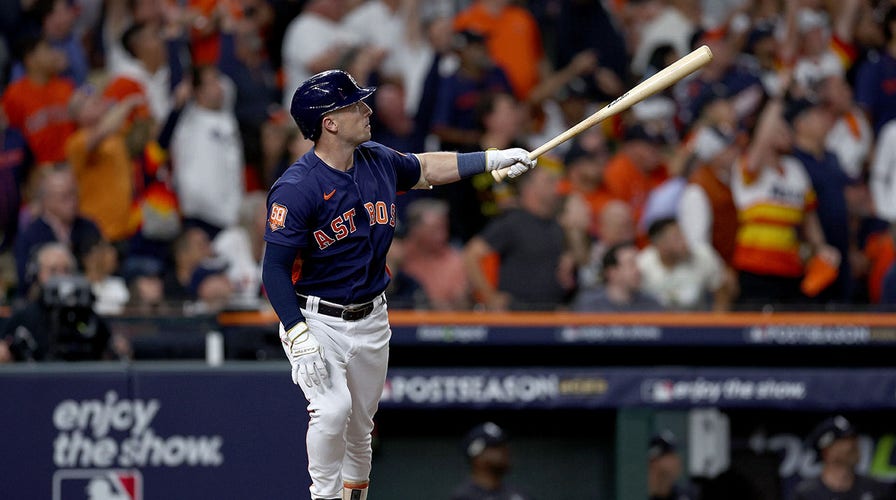 FOX Sports: MLB on X: Alex Bregman's stretch of success started after the birth of his first child earlier this month. @Ken_Rosenthal has more on the perspective shift that fatherhood has given