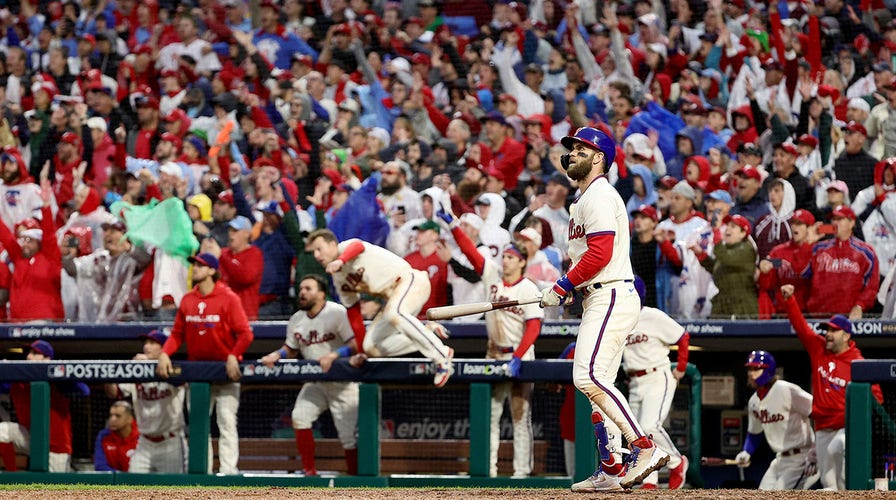Second Hr Of The Game For Bryce Harper Mlb 2023 Postseason