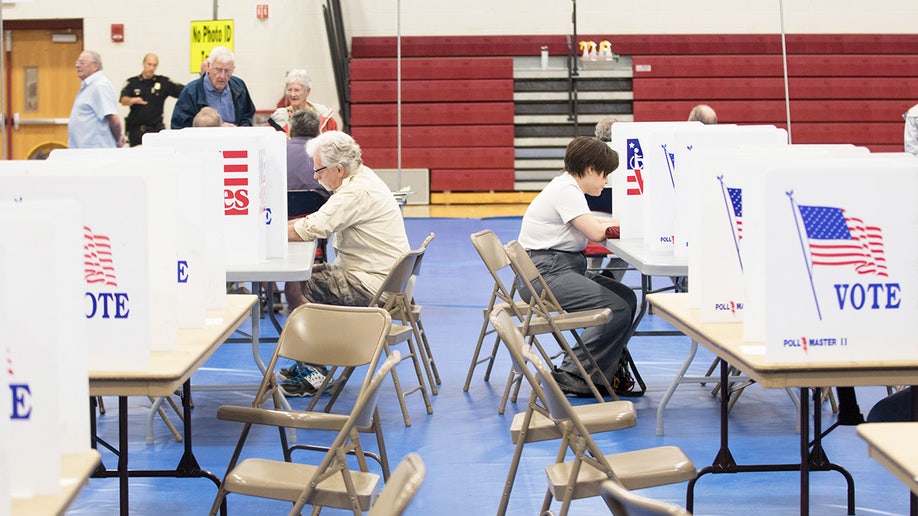 Ballot Boxes during an election