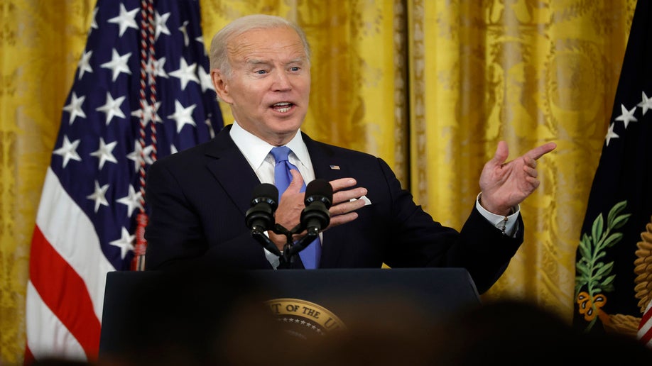 President Joe Biden and first lady Jill Biden host a reception