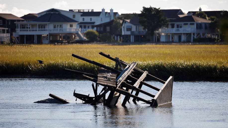 Hurricane Ian damage in South Carolina