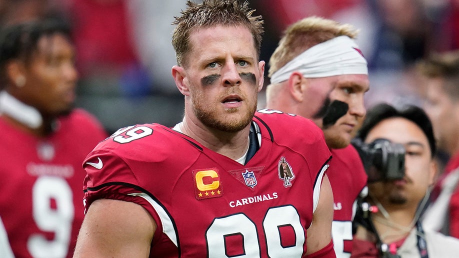 JJ Watt en la línea de banda