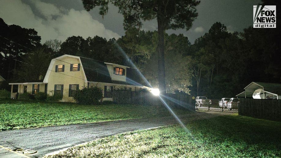 Outside of Simon home in Georgia