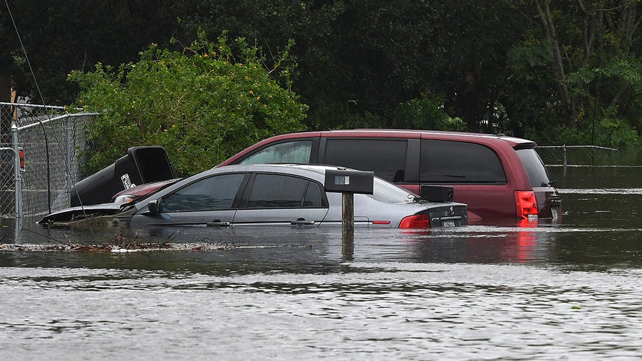 Submerged cars Florida