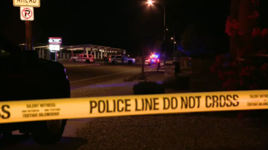 Police working near an elementary school after a child was shot in Phoenix