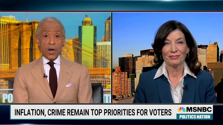 photo of Kathy Hochul, Al Sharpton