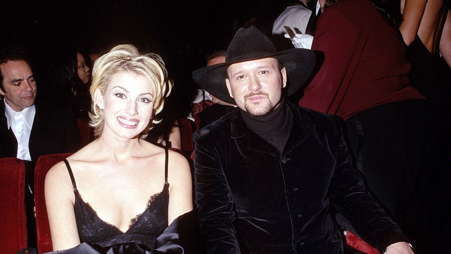 Young Faith Hill and Tim McGraw