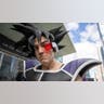 Man wears Dragon Ball Z costume