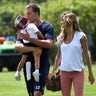 Tom Brady and family