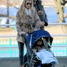 Tom and Gisele with son