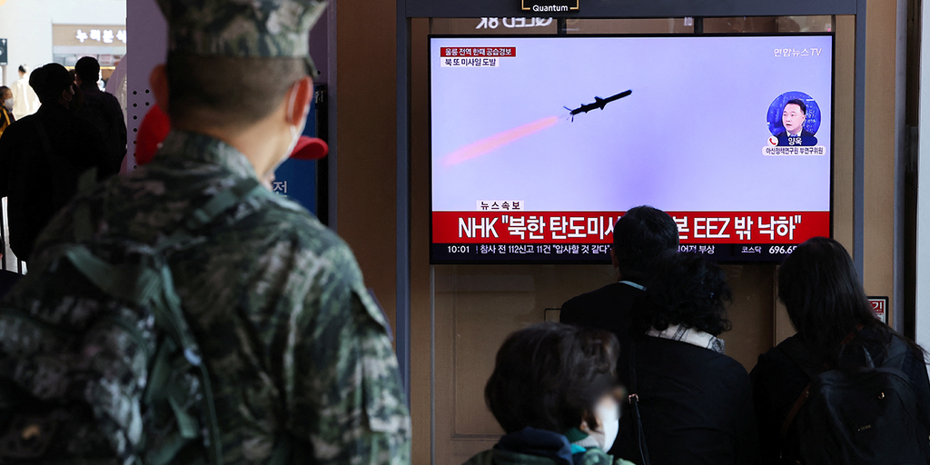 North Korea launches at least 10 missiles; South Korea answers with its own test missiles - Vimarsana News