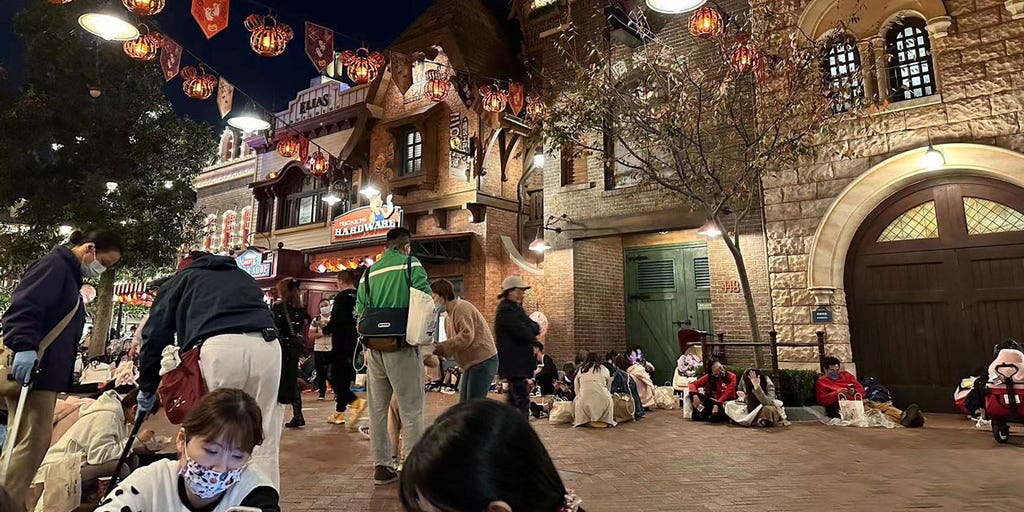 Shanghai Disneyland visitors reportedly locked in park for hours over a single COVID case - Vimarsana News