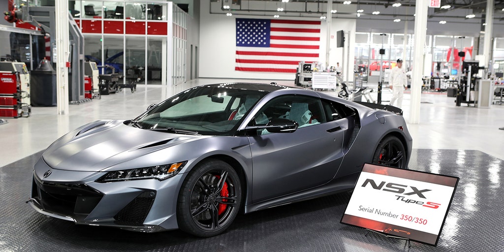 American-made Acura NSX supercar ends production