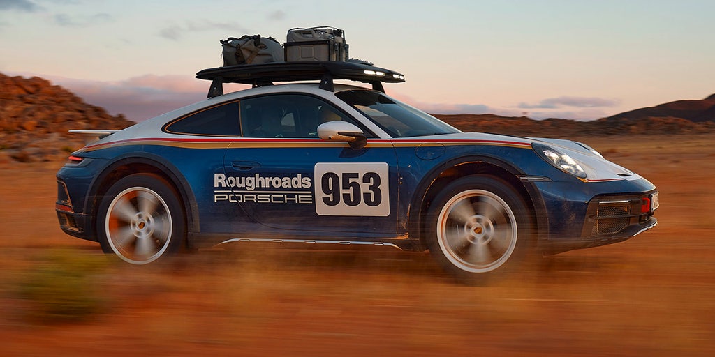 Rally-inspired Porsche 911 Dakar revealed with retro styling and 'roughroads' capability - Vimarsana News
