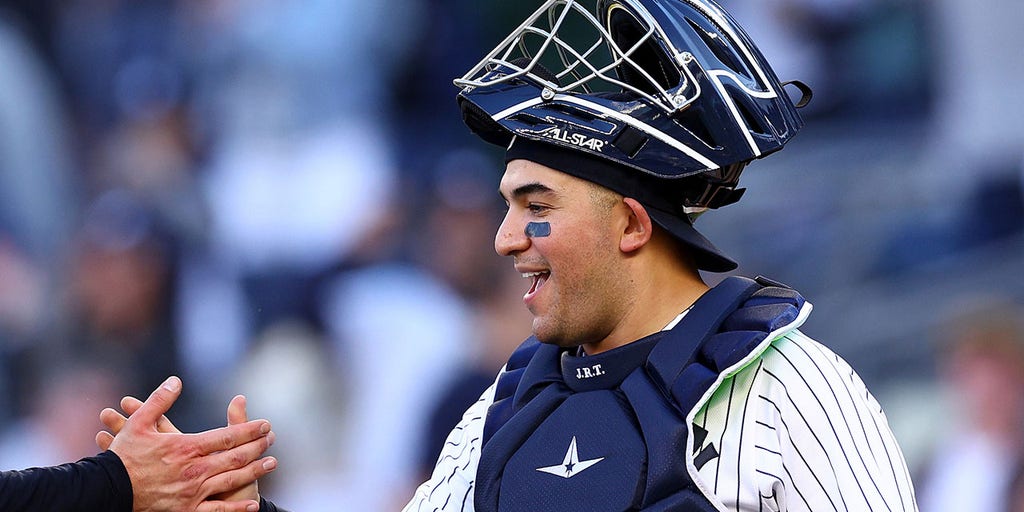 Jose Trevino showed up to his son's Career Day in full uniform