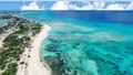 Drone view from above Grand Turk in Turks and Caicos Islands, a British Overseas Territory located in the southeast of the Bahamas. - Fox News