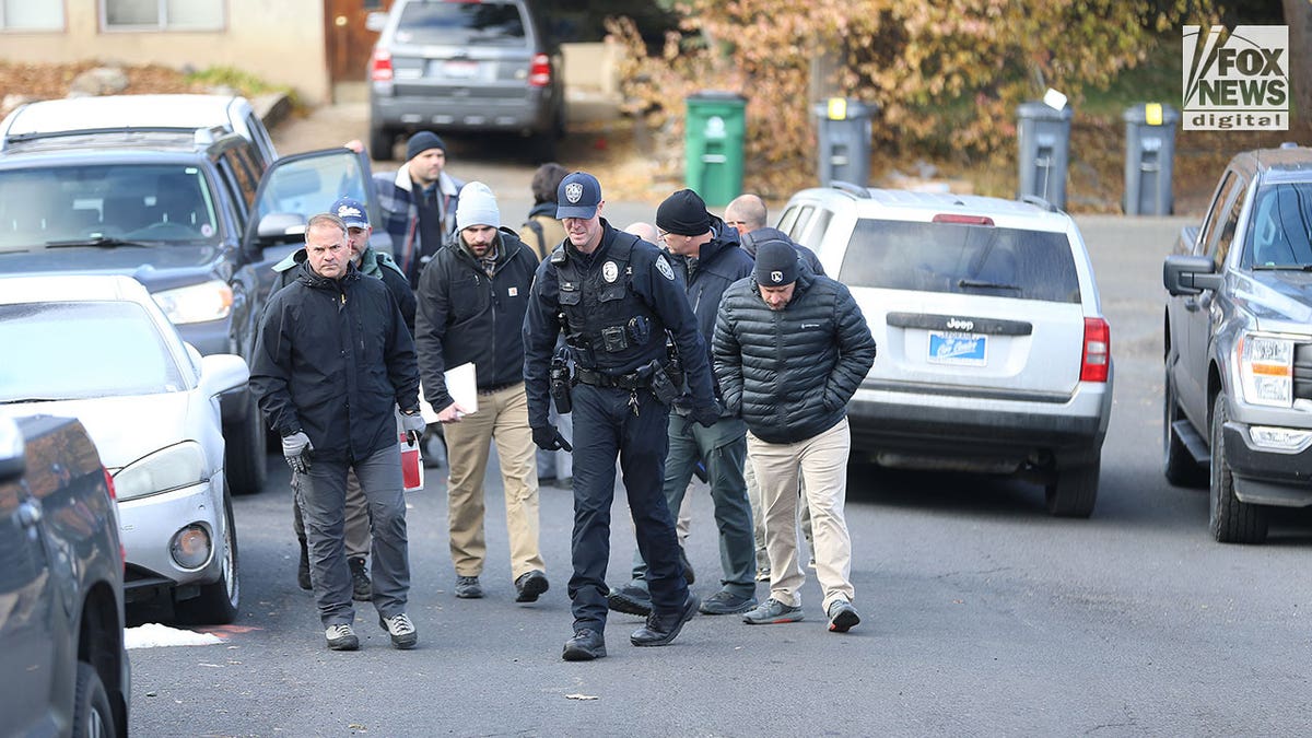 Police at scene of University of Idaho homicides